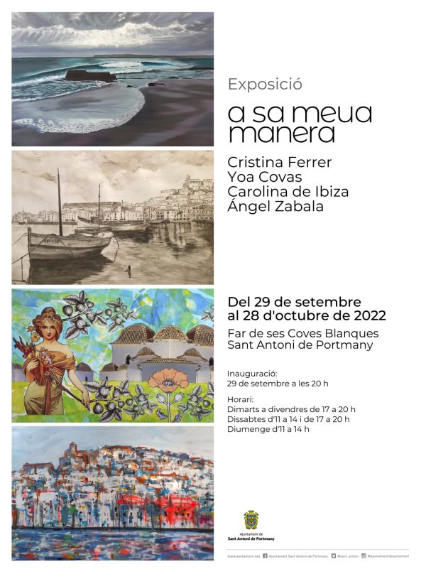 Inauguración de la exposición 'a sa meua manera'